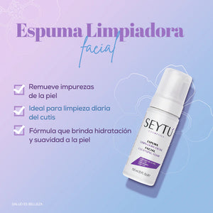 ESPUMA LIMPIADORA FACIAL